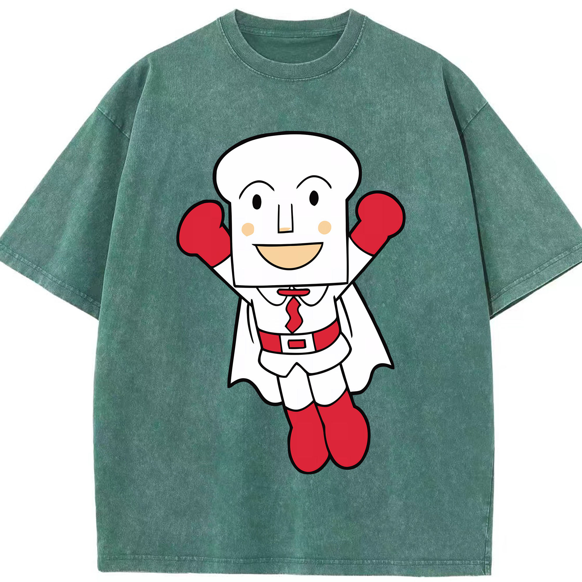 （画像用） アンパンマン Anpanman 綿100% ヴィンテージ風 半袖Tシャツ（フロントプリント）